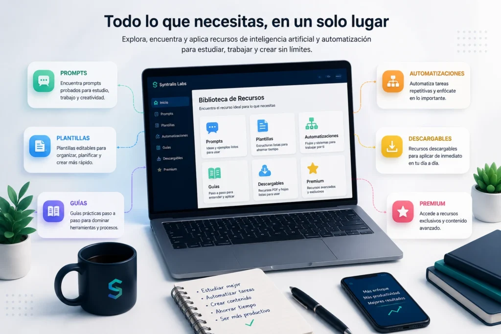 recursos de inteligencia artificial y automatización