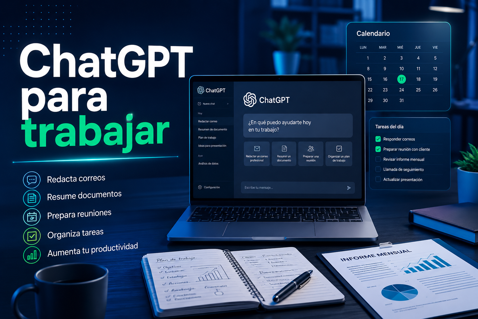 ChatGPT para trabajar