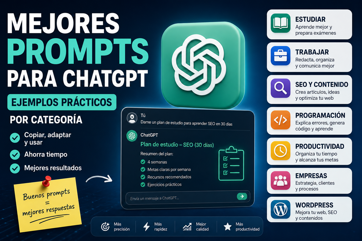 Mejores prompts para ChatGPT